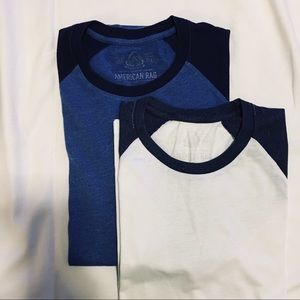 Bundled Men’s American Rag Baseball Tees
